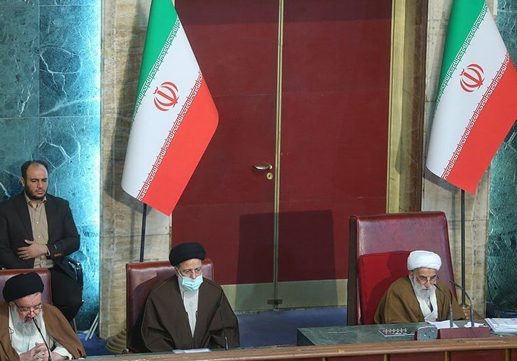 یازدهمین اجلاسیه مجلس خبرگان رهبری با حضور روحانی و رییسی + عکس