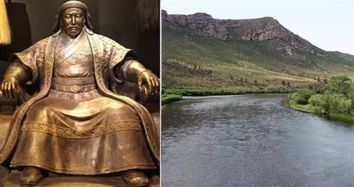 چنگیز خان مغول و تغییر مسیر رودخانه ها