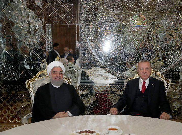 رجب طیب اردوغان و حسن روحانی