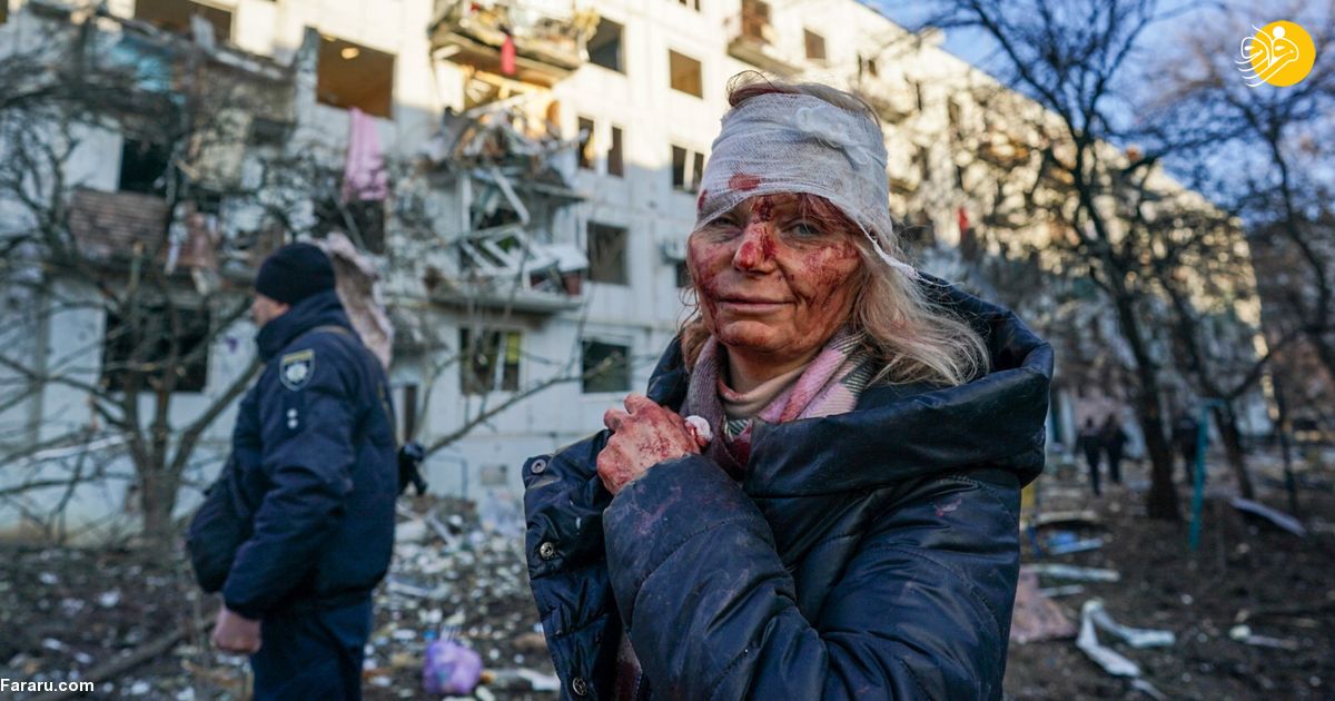 داستان عکس تکان‌دهنده از زن اوکراینی + عکس