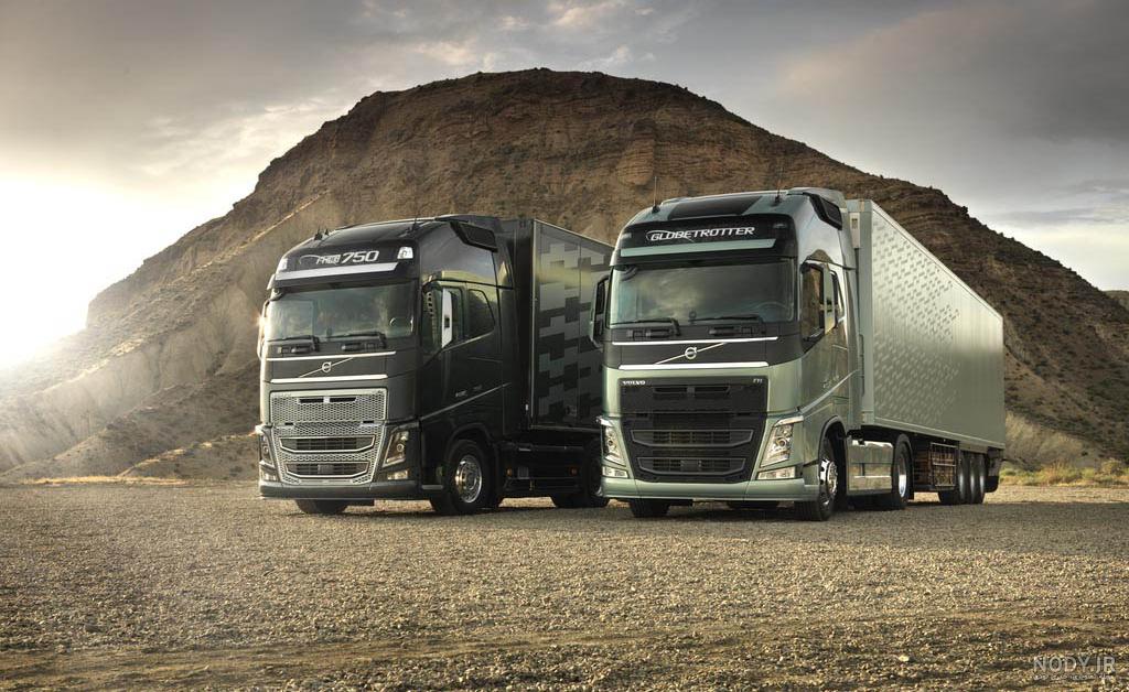 ولوو با این کامیون ها دنیا را عوض می کند! +عکس