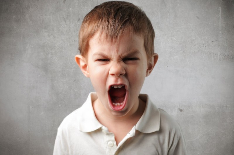 خشم در کودک