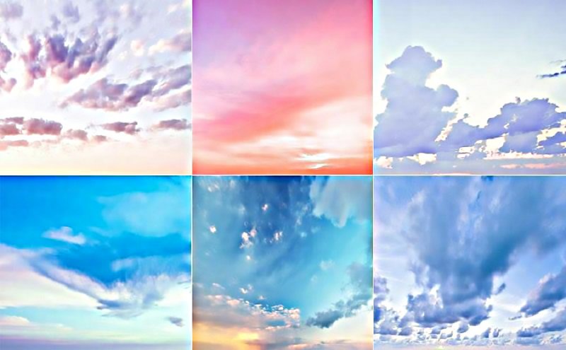 تست روانشناسی: یک آسمان را انتخاب کنید و ویژگی های خودتان را کشف کنید
