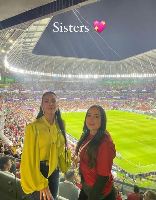 خانواده نامزد رونالدو در جام جهانی قطر