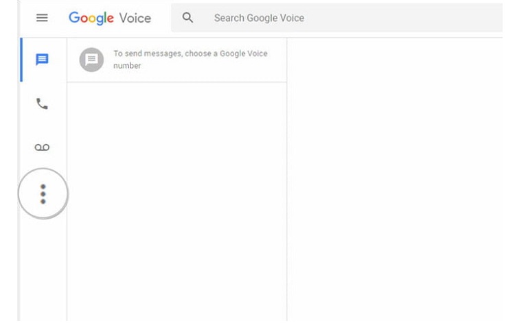ضبط تماس با Google Voice از طریق وب