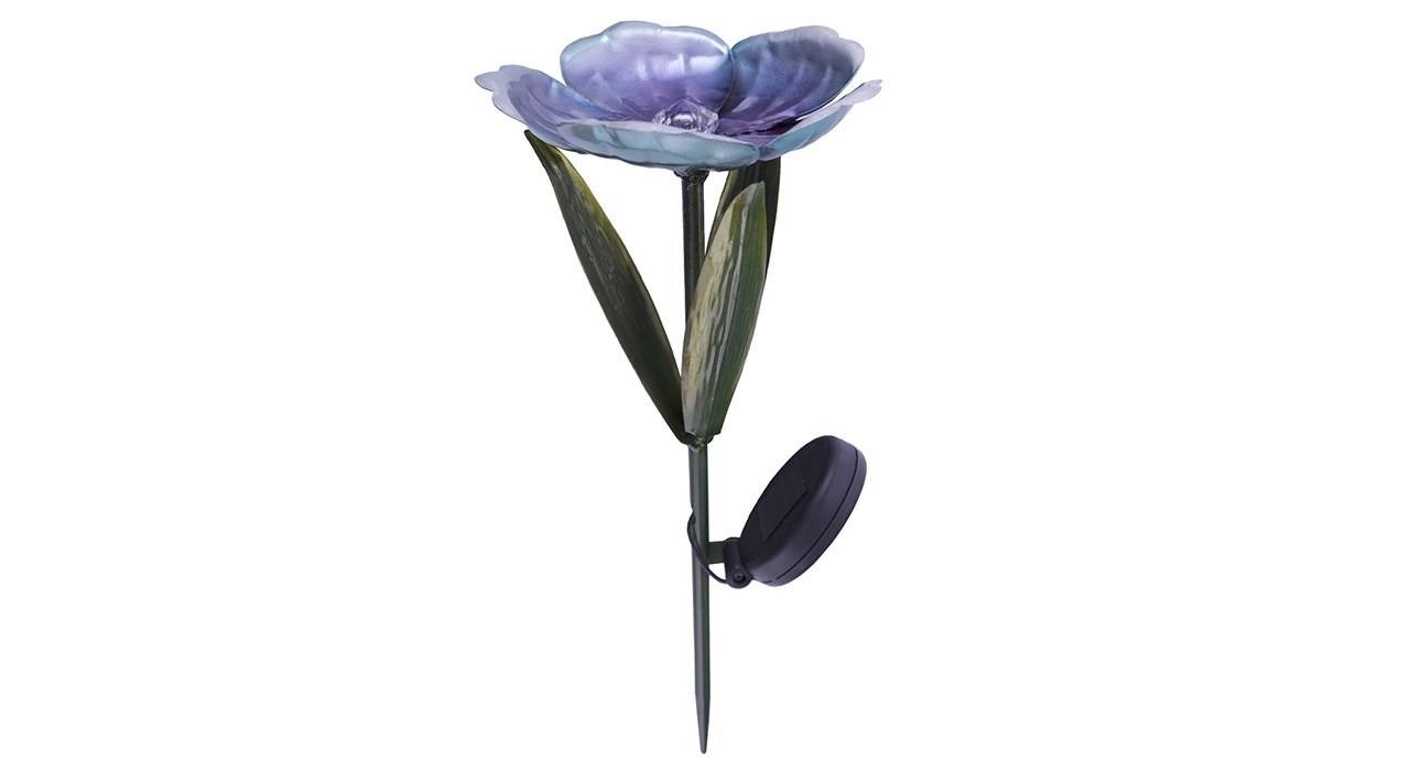 تصویر گل مصنوعی بنفش خورشیدی