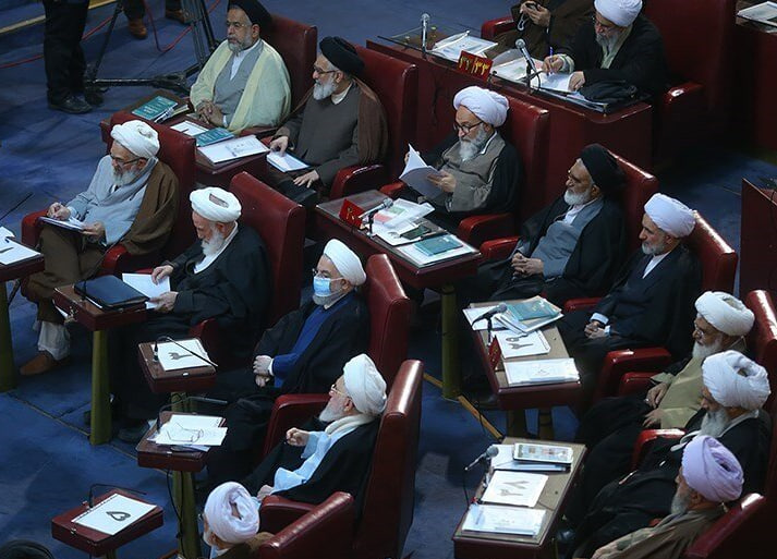 یازدهمین اجلاسیه مجلس خبرگان رهبری با حضور روحانی و رییسی + عکس