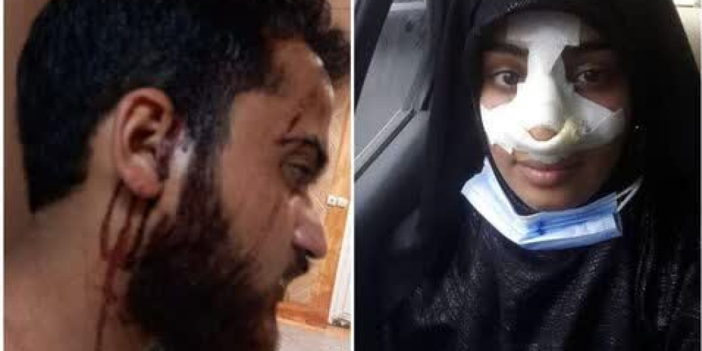 محمد حسین عابدی وهمسرش فاطمه حسینی  طلبه کرجی که با همسرش کتک خورد