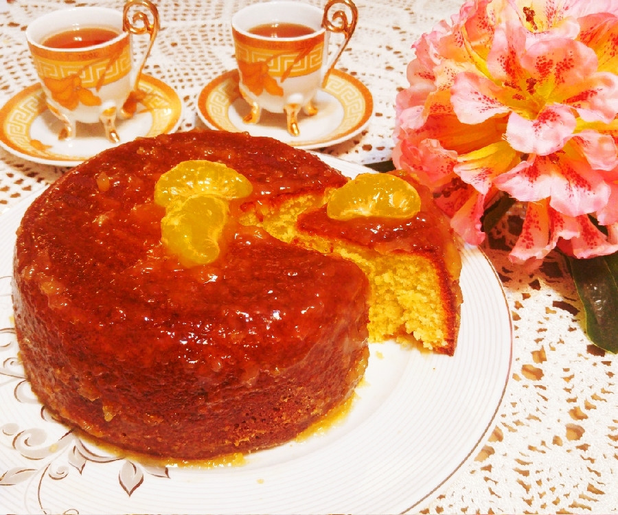 کیک نارنگی مارمالاتی