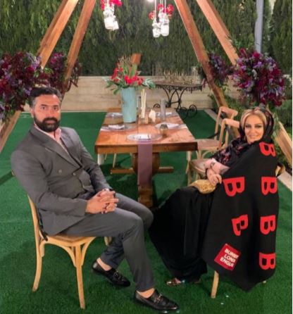 بهاره رهنما و همسرش در رستوران + عکس