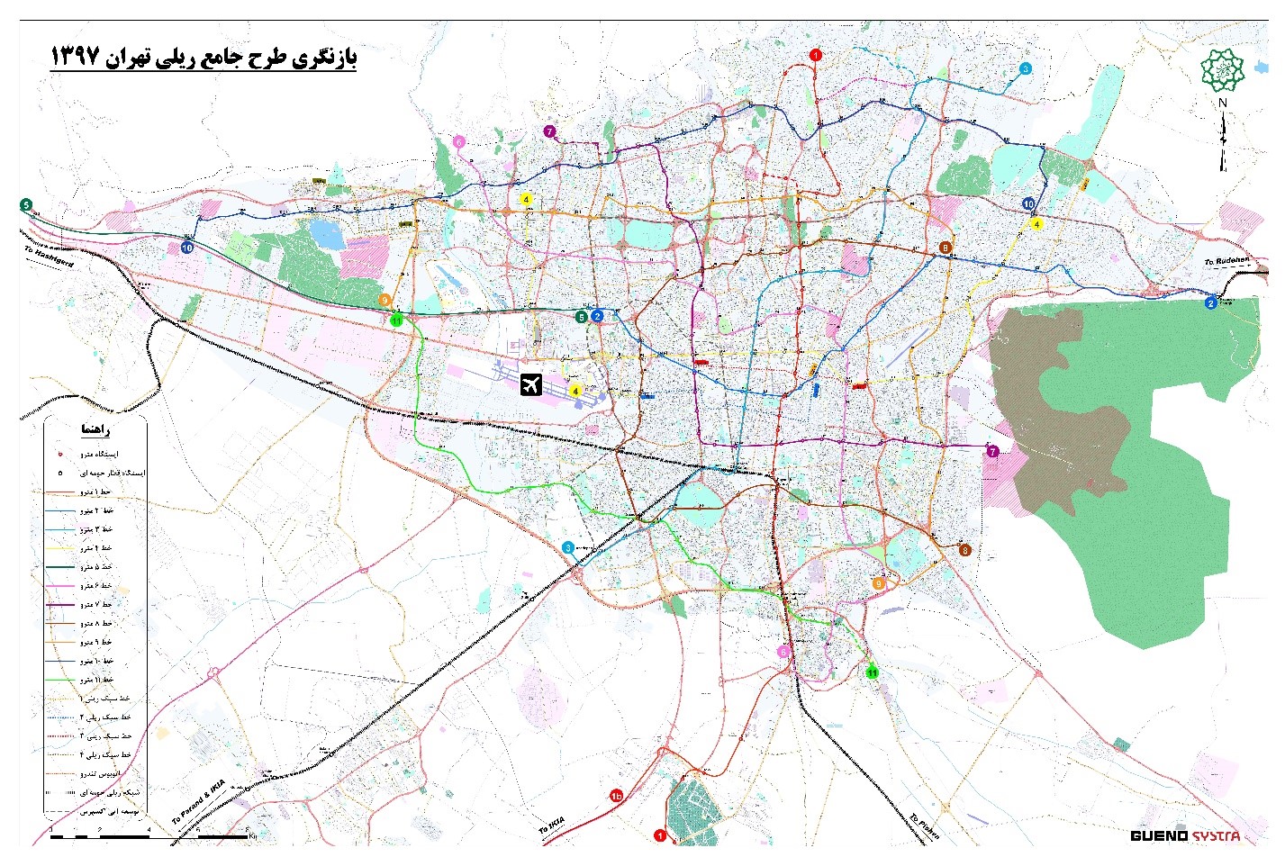 اطلاعات خطوط و نقشه مترو تهران متروسواران پایتخت بخوانند اقتصاد آنلاین